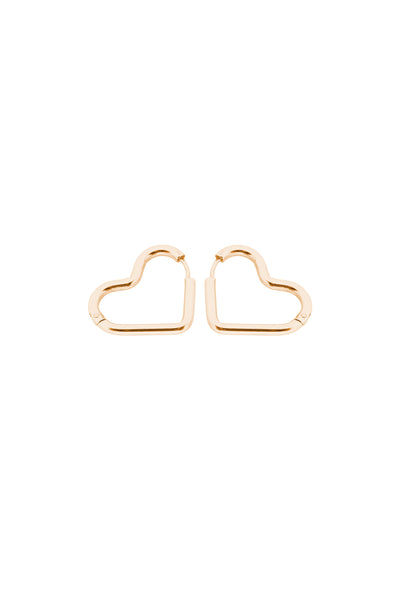 GLAM Gold Heart Click Hoop - Life Pharmacy St Lukes