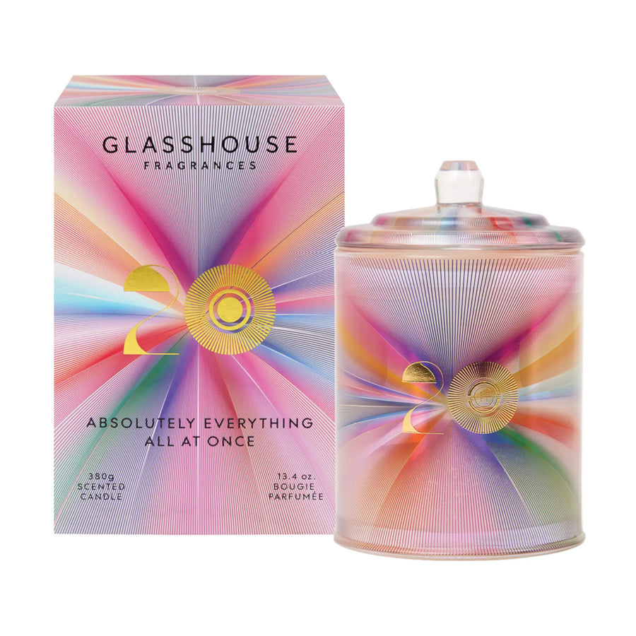 GLASSHOUSE FRAGRANCES Candle 20 Year Anniversary 380g