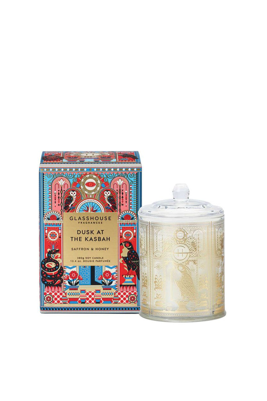 GLASSHOUSE FRAGRANCES Candle Dusk at Kasbah 380g - Life Pharmacy St Lukes