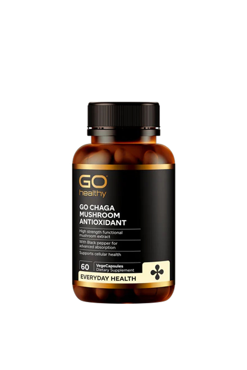 GO HEALTHY  GO Healthy GO Chaga Mushroom Antioxidant 60'S - Life Pharmacy St Lukes