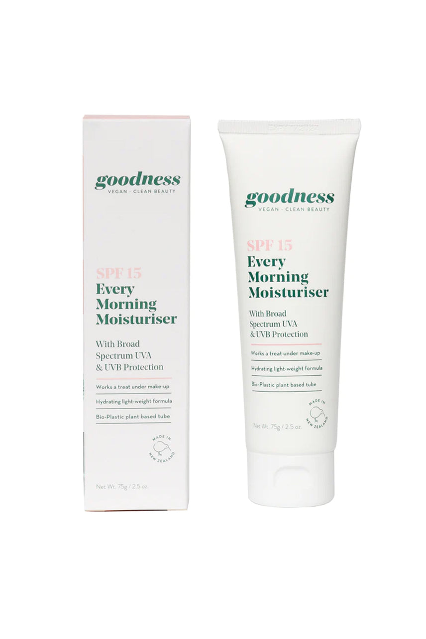 GOODNESS Face Moisturiser SPF15 75g - Life Pharmacy St Lukes