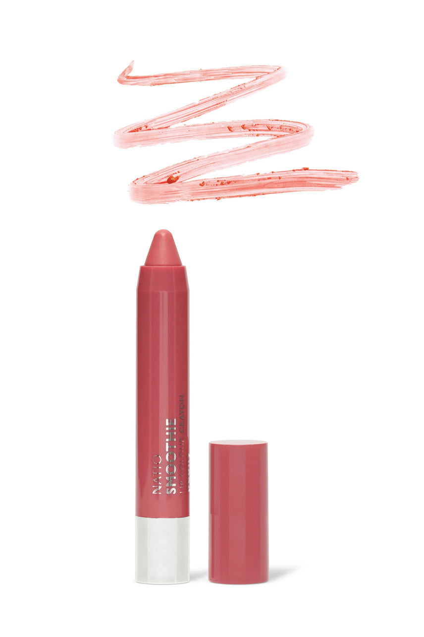 NATIO Smoothie Lip Colour Crayon Peony - Life Pharmacy St Lukes