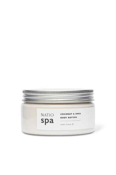 NATIO Spa Coconut & Shea Body Butter 240g - Life Pharmacy St Lukes