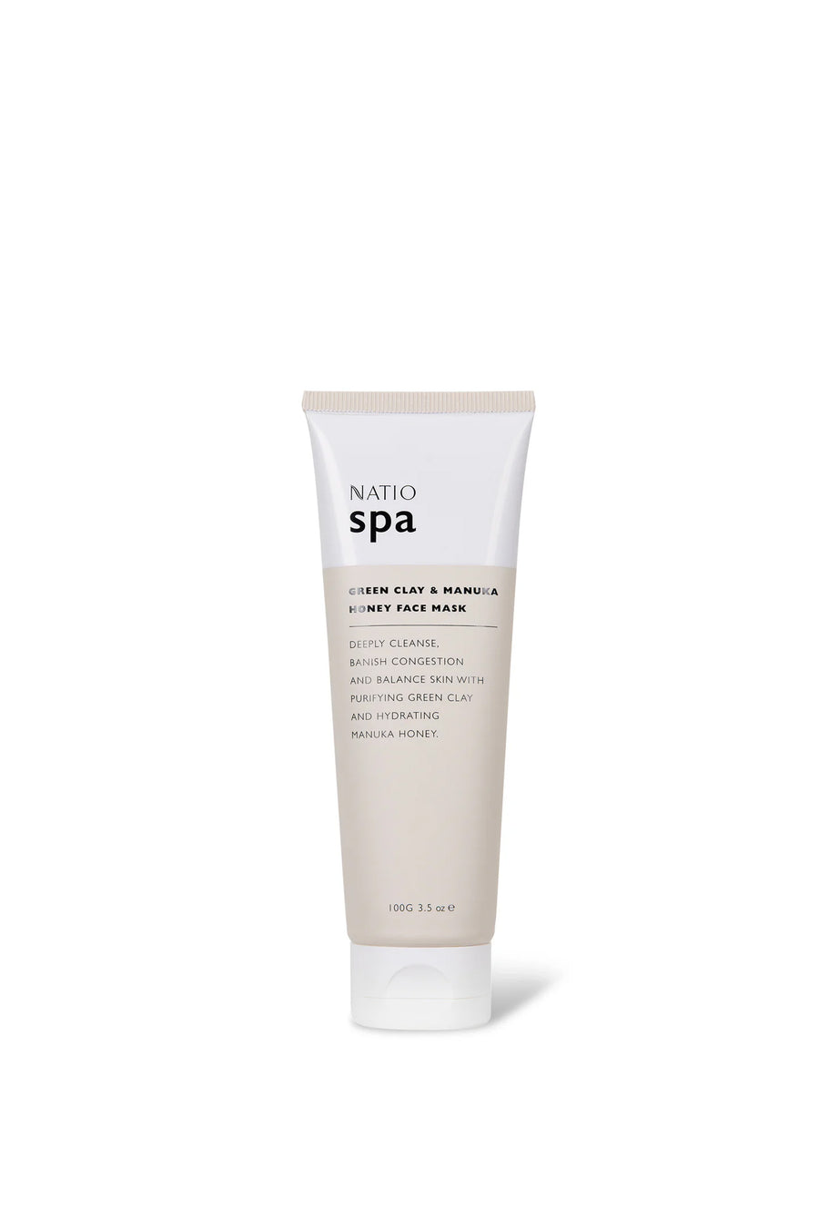 NATIO Spa Green Clay & Manuka Honey Face Mask 100g - Life Pharmacy St Lukes