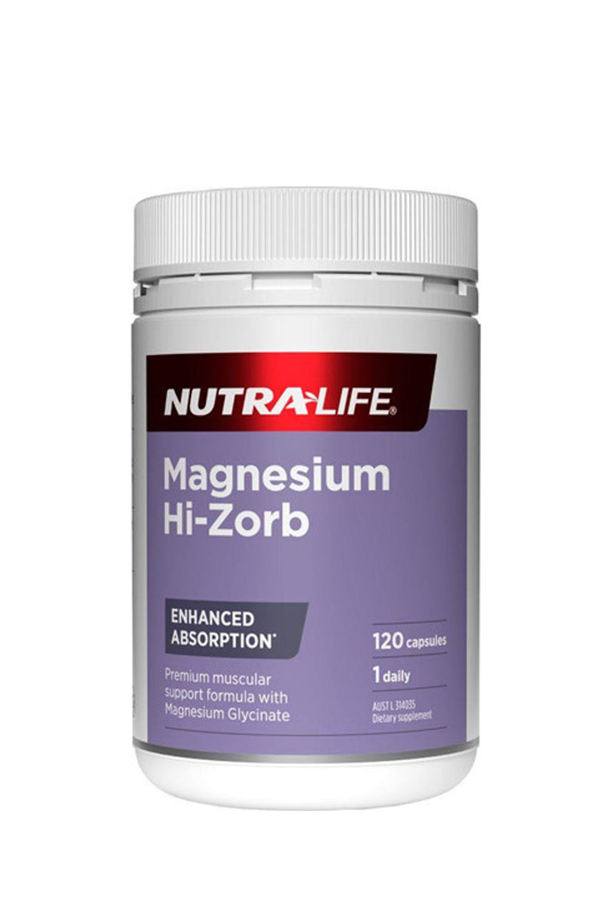 NUTRALIFE Magnesium Hi-Zorb 120's - Life Pharmacy St Lukes