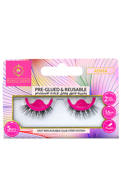 PINKY GOAT Pre Glued Aisha Lash - Life Pharmacy St Lukes
