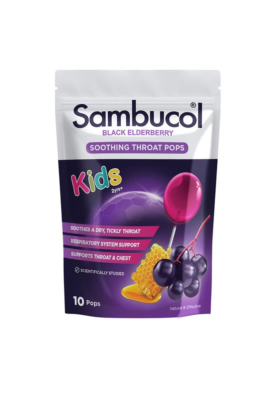 SAMBUCOL Kids Throat Pops 10s - Life Pharmacy St Lukes