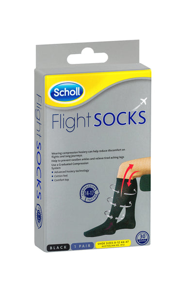 SCHOLL Flight Socks Men EU44-47 / UK9-12 1 Pair - Life Pharmacy St Lukes