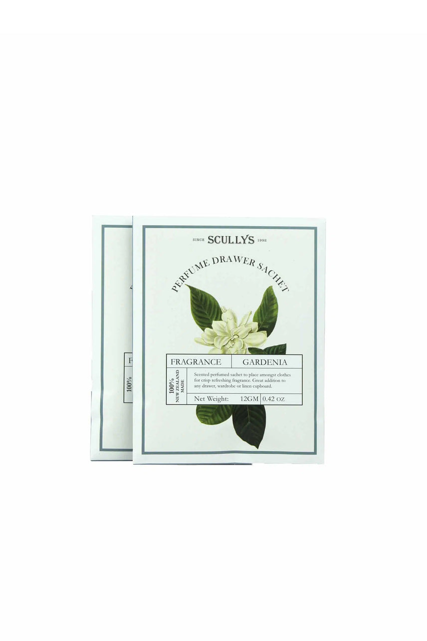 SCULLYS  White Gardenia Perfume Drawer Twin Sachet - Life Pharmacy St Lukes