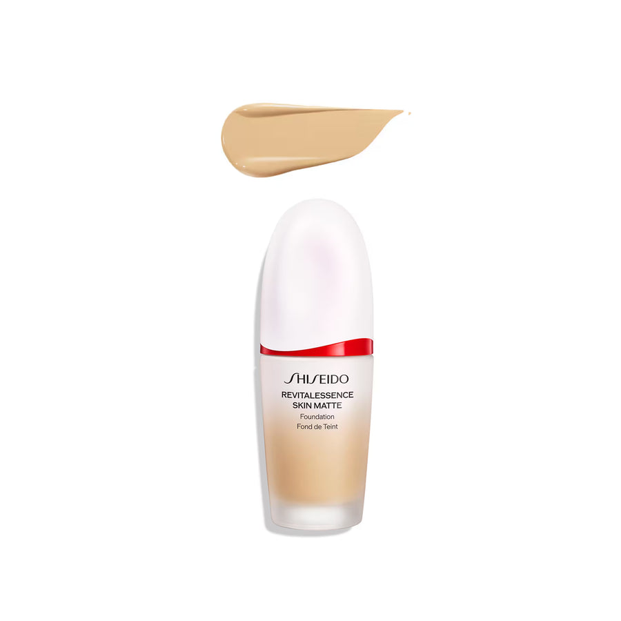 SHISEIDO RevitalEssence Skin Matte Foundation  340 Oak 30ml