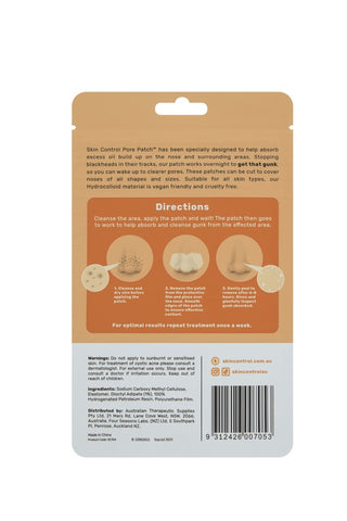SKIN CONTROL Overnight Pore Patch Nose 6pk - Life Pharmacy St Lukes