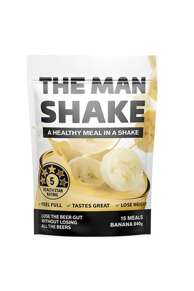 THE MAN SHAKE Banana 840g - Life Pharmacy St Lukes