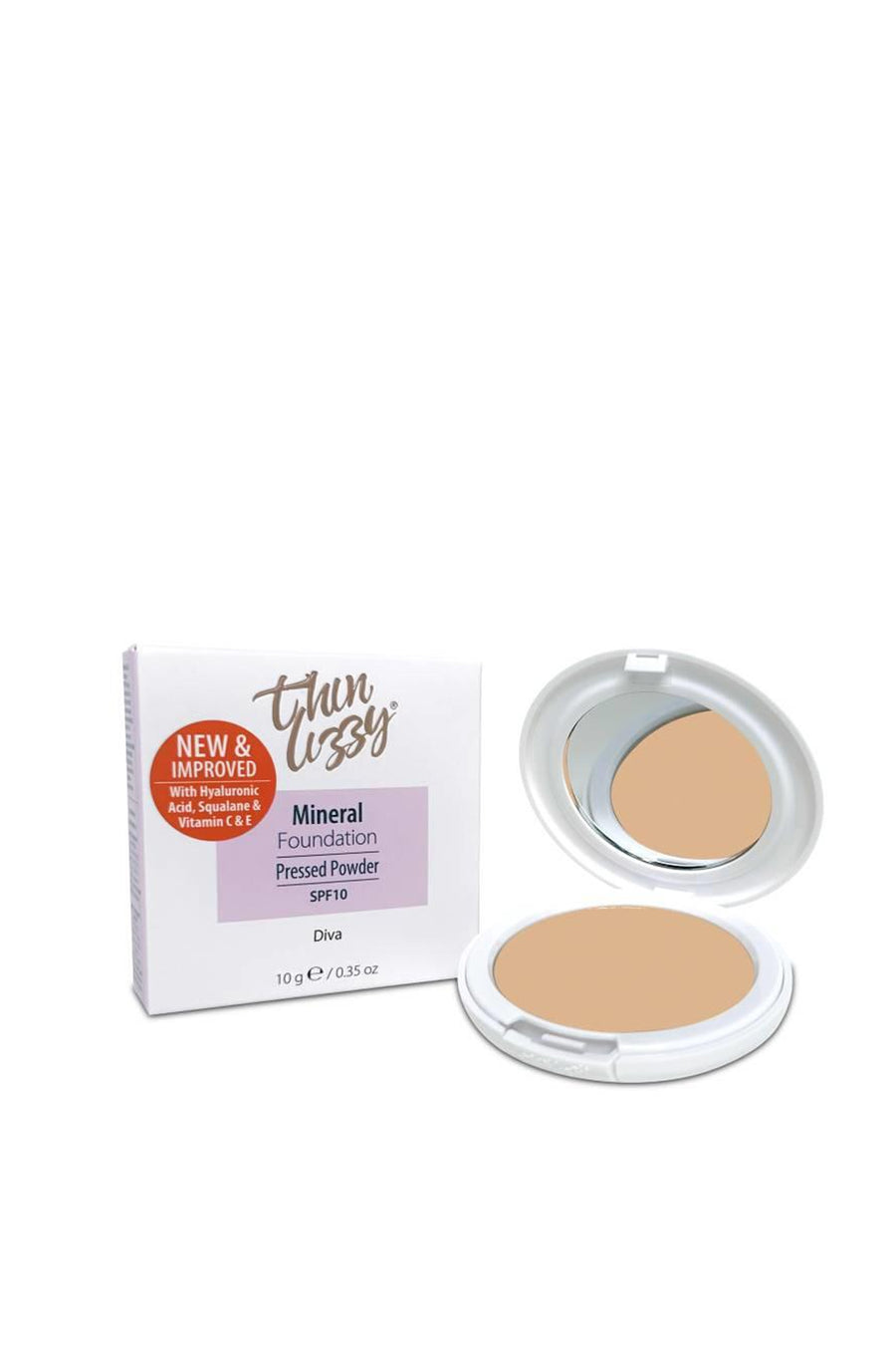 THIN LIZZY Pressed Mineral Foundation Diva 10g - Life Pharmacy St Lukes