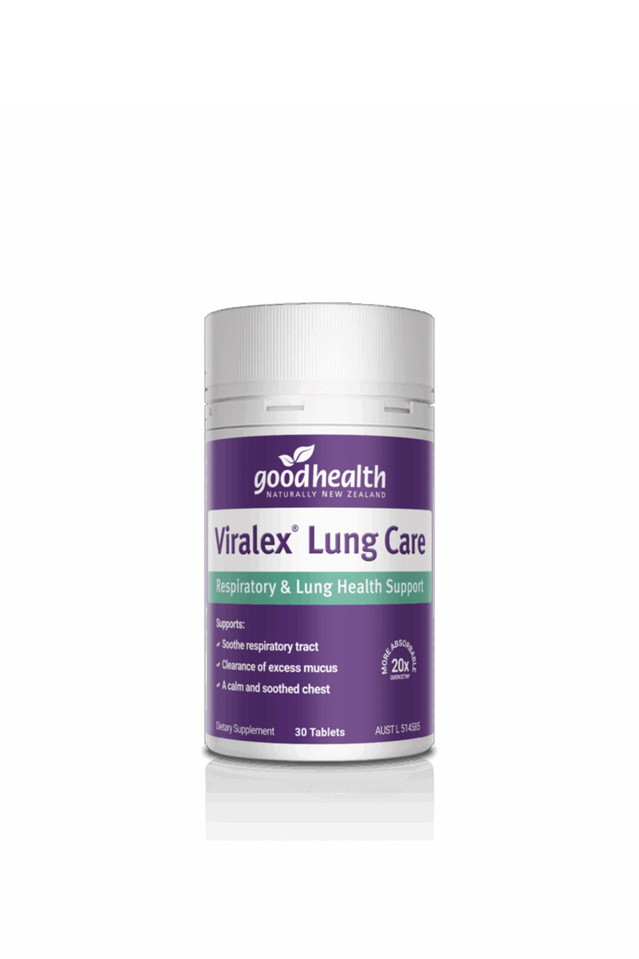 GOOD HEALTH Viralex Lung Care Tabs 30s - Life Pharmacy St Lukes
