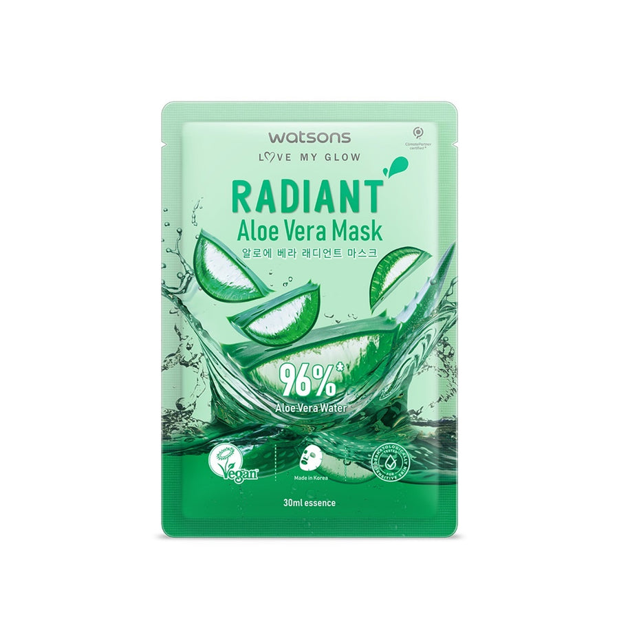 WATSONS Radiant Aloe Vera Mask 30ml