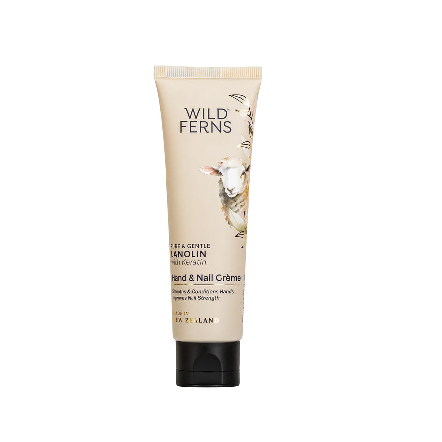 WILD FERNS Lanolin Hand & Nail Creme 80ml