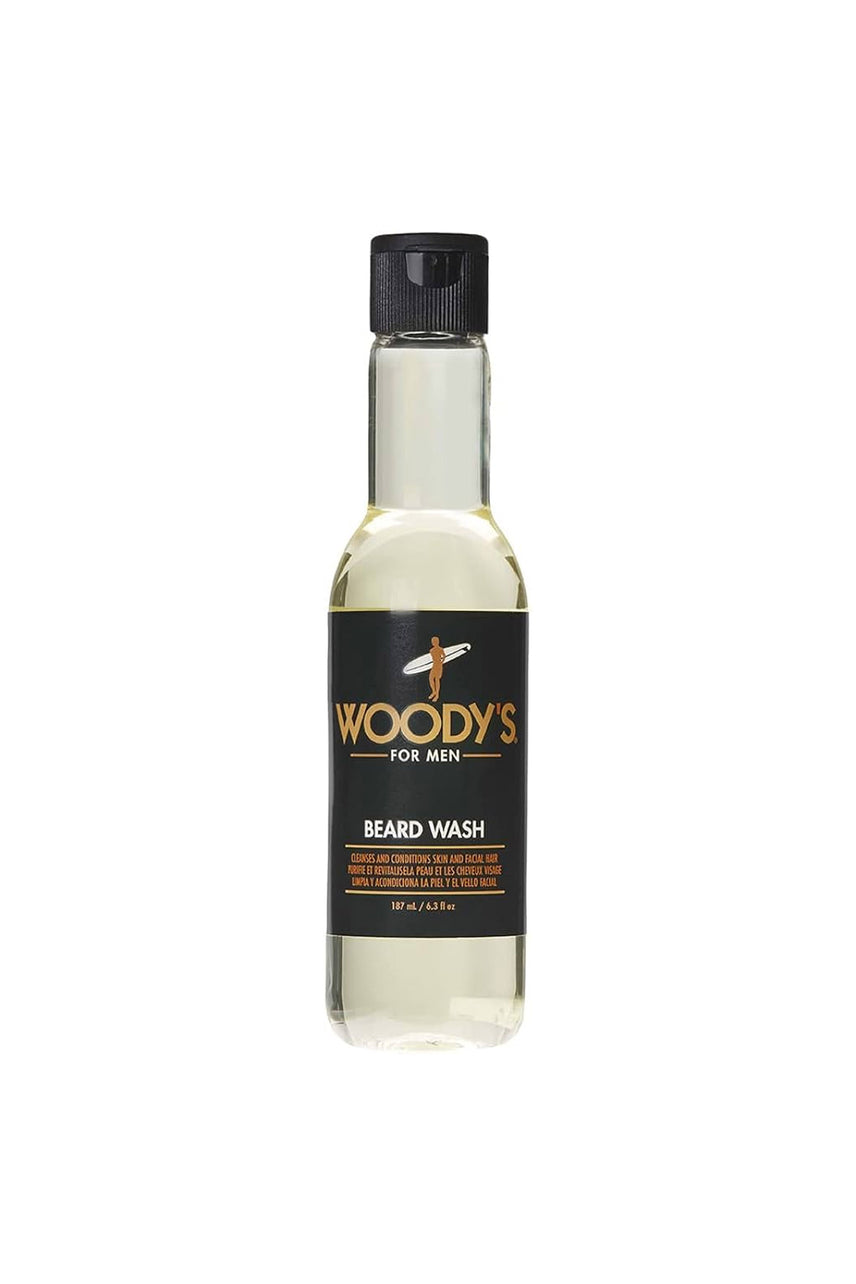 WOODY'S Beard Wash 187ml - Life Pharmacy St Lukes