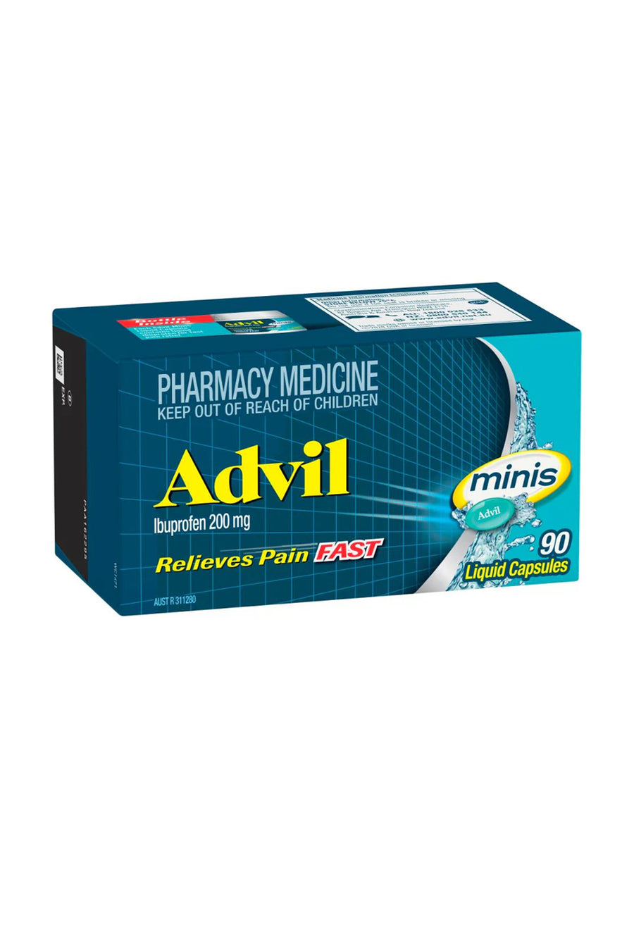 ADVIL Minis Liquid Capsules 90s - Life Pharmacy St Lukes