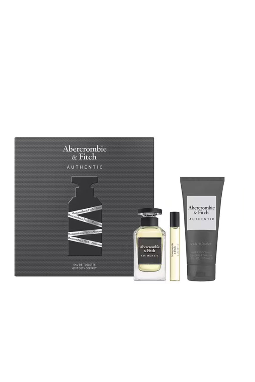 Abercrombie & Fitch Authentic Man EDT 100ml Set - Life Pharmacy St Lukes