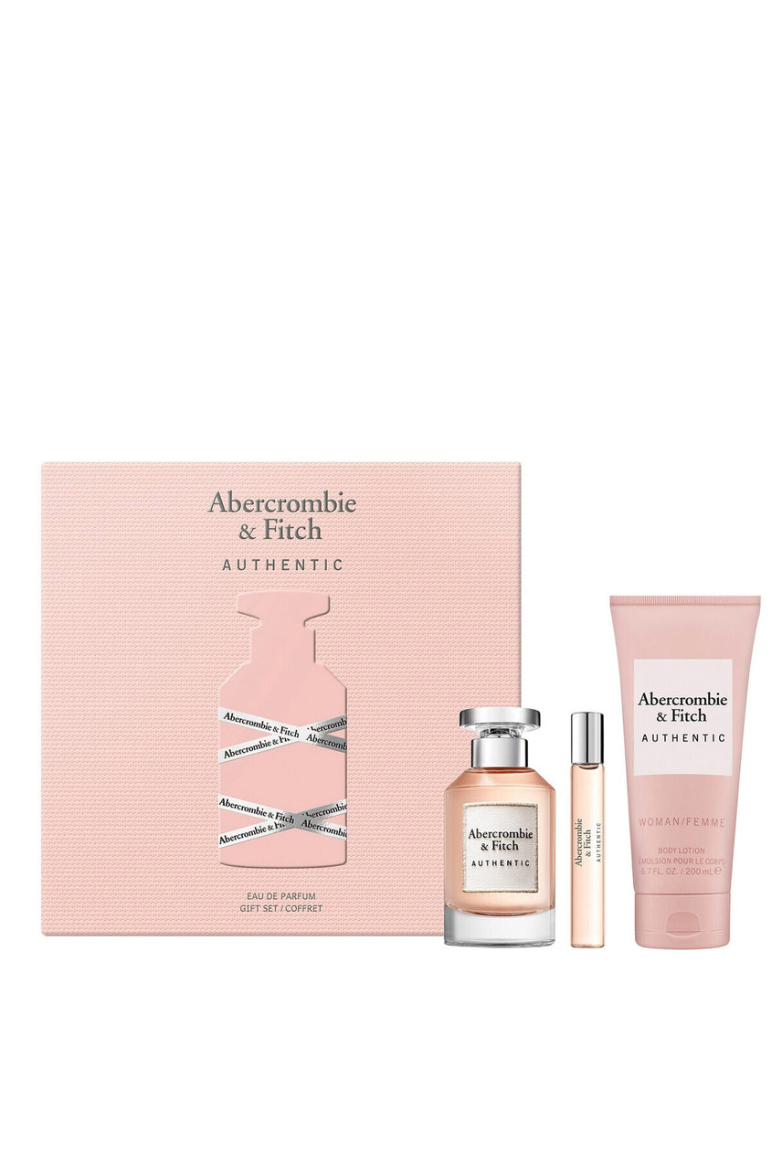 Abercrombie & Fitch Authentic Woman EDP 50ml Set - Life Pharmacy St Lukes