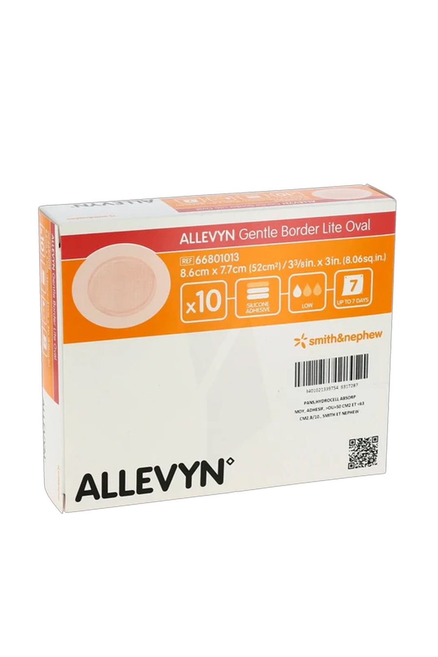 Smith & Nephew ALLEVYN Gentle Border Lite Oval Foam Dressing - Life Pharmacy St Lukes