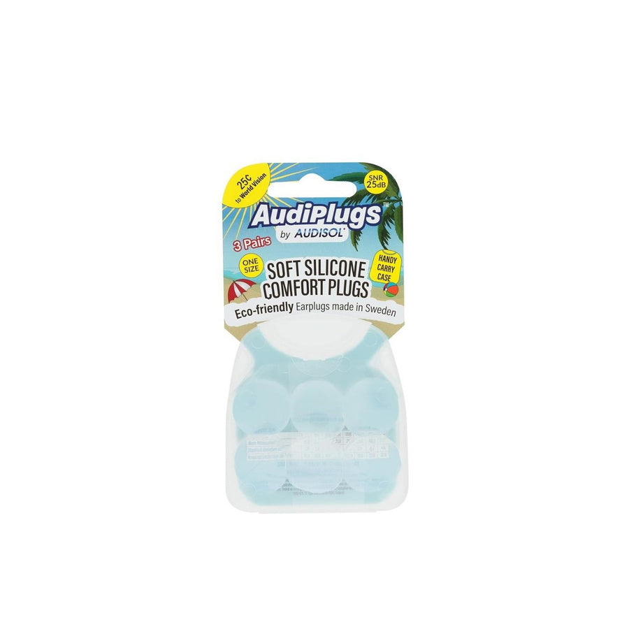 AUDIPLUGS Soft Silicone Comfort Earplugs Sets