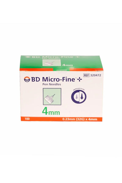 BD Micro-Fine+Pen Needles 32Gx4mm 100 - Life Pharmacy St Lukes