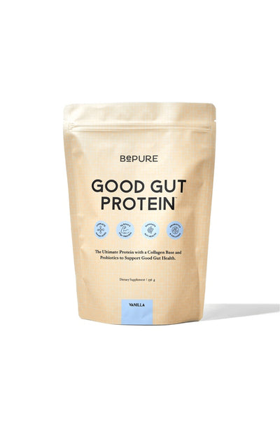 BePure Good Gut Protein Powder Vanilla 536g REFILL - Life Pharmacy St Lukes