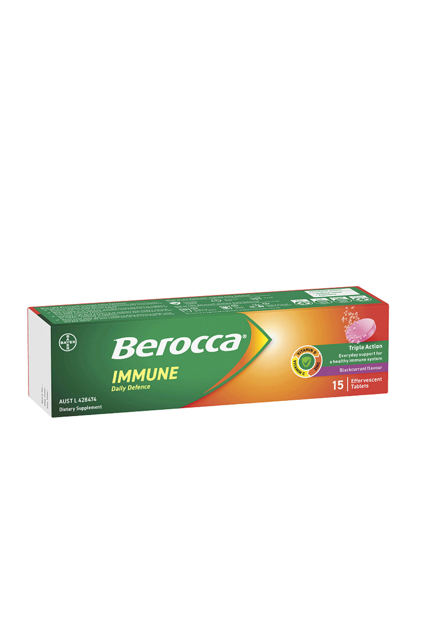 BEROCCA Immune Daily Defense Blackcurrant 15s - Life Pharmacy St Lukes