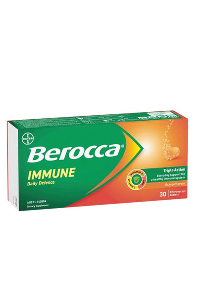 Berocca Immune Daily Defence Orange 30s - Life Pharmacy St Lukes