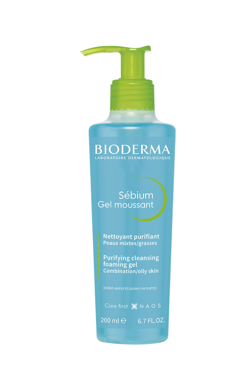 BIODERMA Sebium Purifying Cleansing Foaming Gel 200ml - Life Pharmacy St Lukes