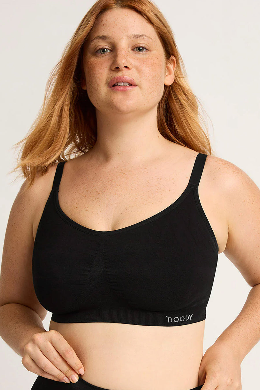 BOODY Full Bust Wireless Bra Black Large - Life Pharmacy St Lukes