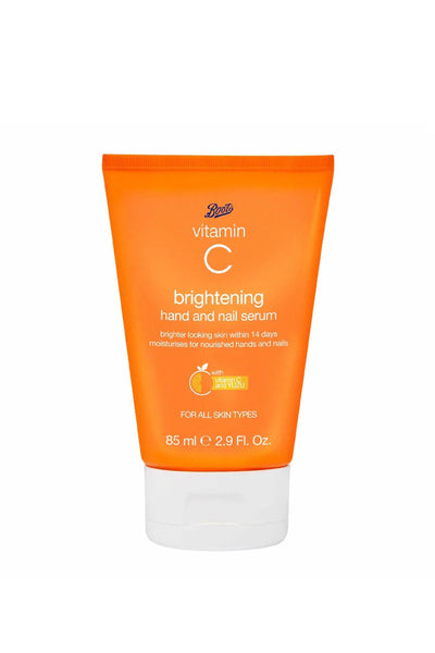 BOOTS Vitamin C Brightening Hand & Nail Serum 85ml - Life Pharmacy St Lukes