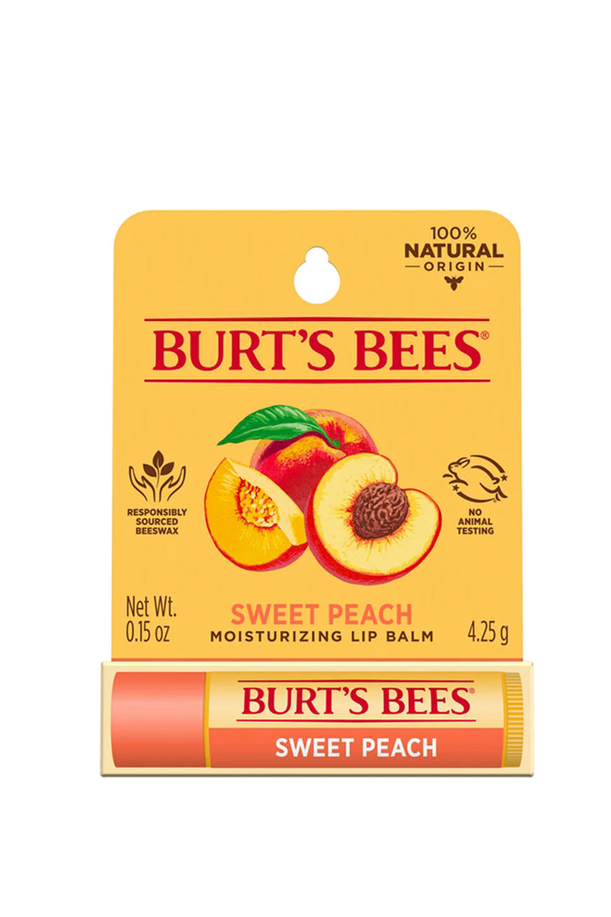 BURTS Lip Balm Sweet Peach  4.25g - Life Pharmacy St Lukes