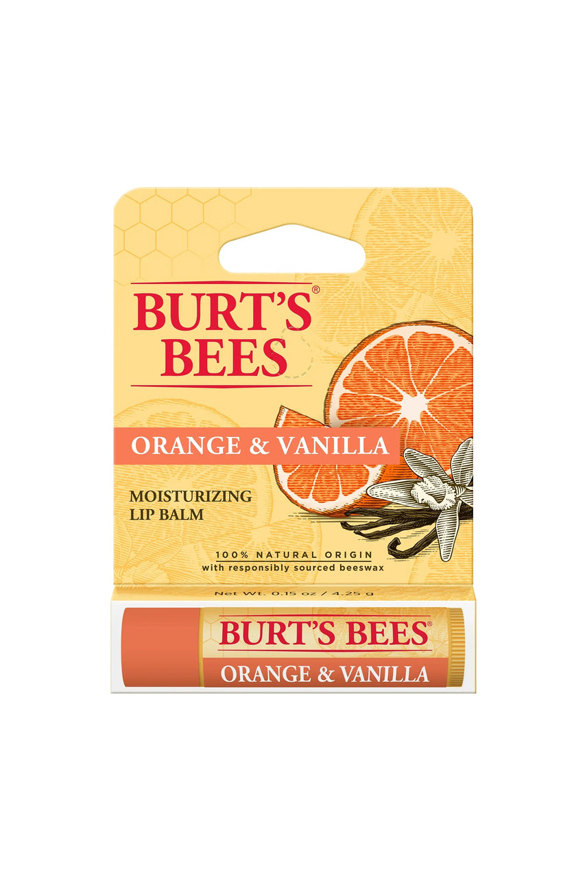 BURTS Bees Orange Vanilla Lip Balm 4.25g - Life Pharmacy St Lukes