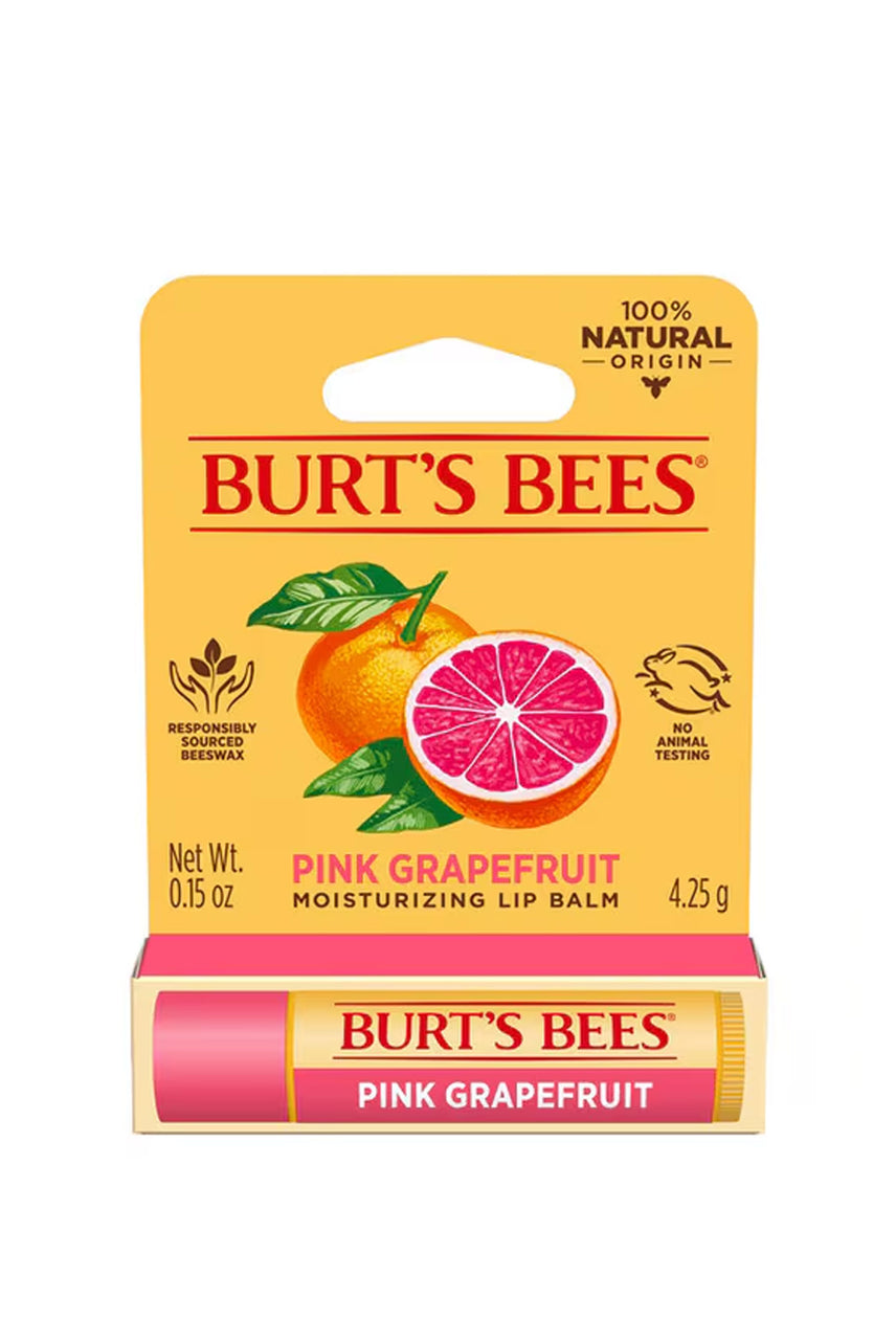 BURTS Bees Pink Grapefruit Lip Balm 4.25g - Life Pharmacy St Lukes