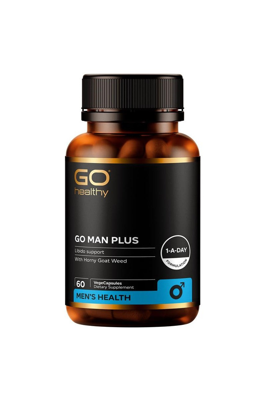 GO Healthy Man Plus 60 VegeCapsules - Life Pharmacy St Lukes