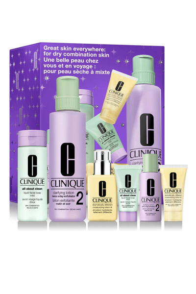 CLINIQUE Great Skin Everywhere Dry Combination Set - Life Pharmacy St Lukes