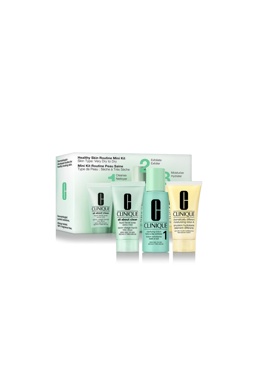 CLINIQUE 3 Step Mini Kit Skin Type 1 - Life Pharmacy St Lukes