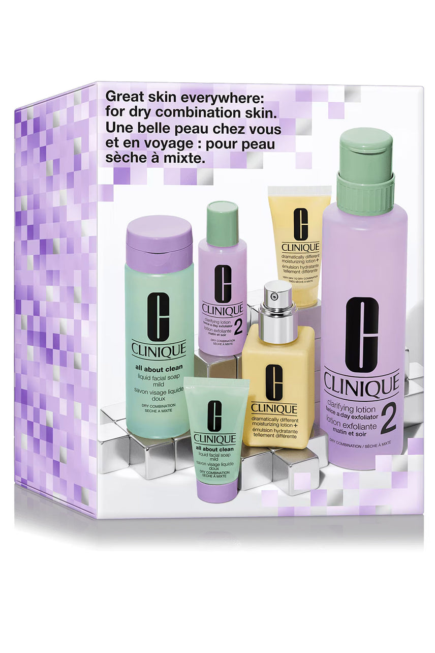 CLINIQUE Great Skin Everywhere Dry Combination Set - Life Pharmacy St Lukes