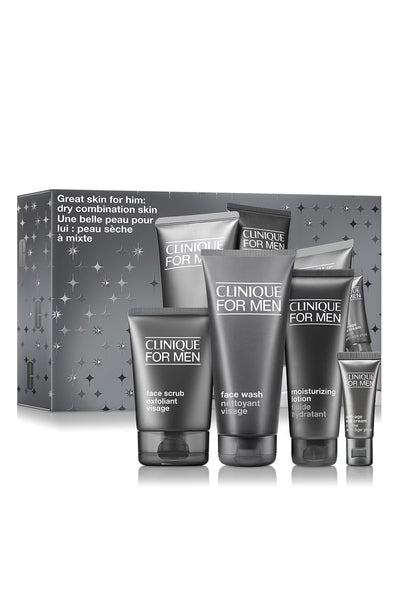 CLINIQUE Great Skin For Him Dry Combination Set - Life Pharmacy St Lukes