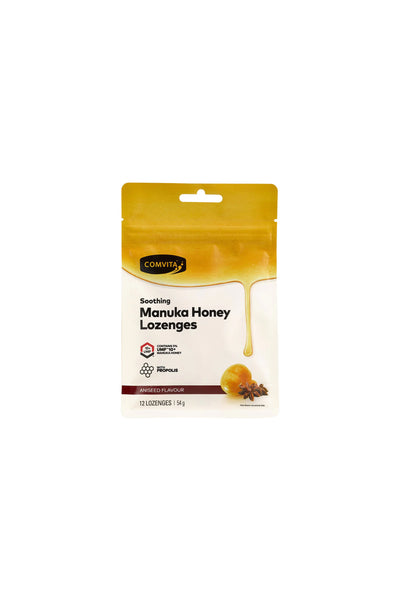 COMVITA Manuka Honey Lozenges Original Aniseed 12 - Life Pharmacy St Lukes