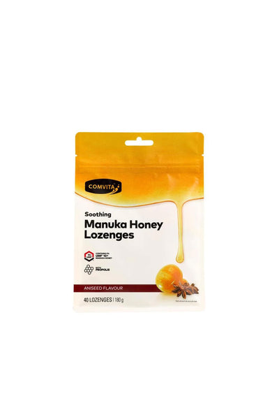 COMVITA Manuka Honey Lozenges Original Aniseed 40pk - Life Pharmacy St Lukes