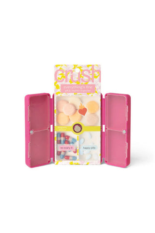 CRUSH Every things Fine Pill & Vitamin Case (assorted colours)