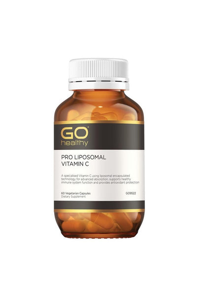 GO Healthy Pro Liposomal Vitamin C 60 Vege Capsules - Life Pharmacy St Lukes