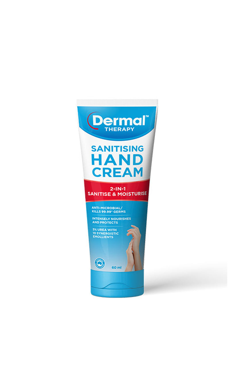 DERMAL THERAPY Sanitising Hand Cream 60ml - Life Pharmacy St Lukes