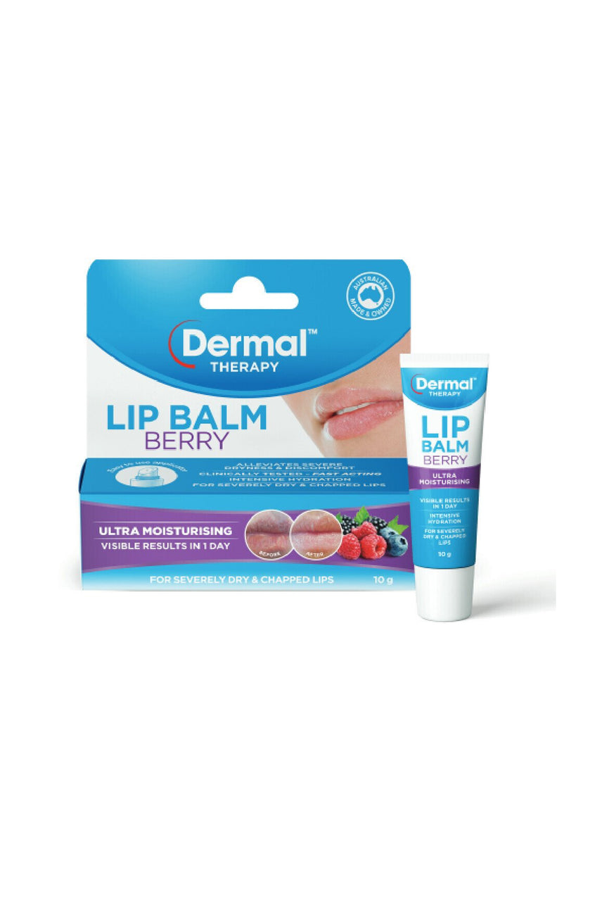 DERMAL THERAPY Lip Balm Berry 10g - Life Pharmacy St Lukes