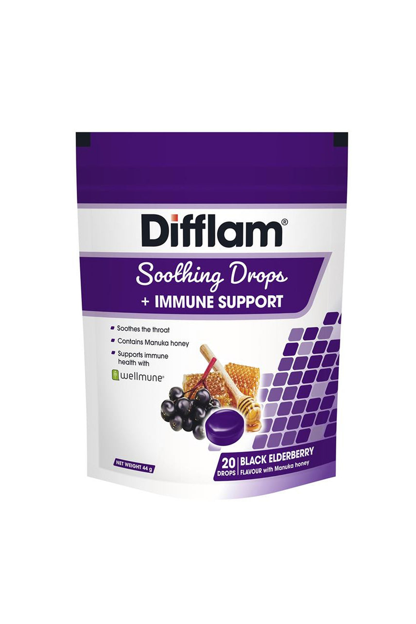DIFFLAM Drops + Immune Support Blackberry Elderberry 20s - Life Pharmacy St Lukes