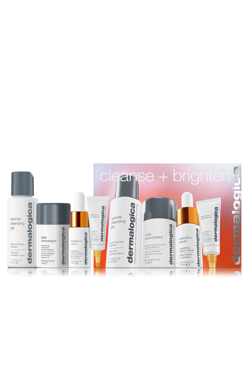 DERMALOGICA Cleanse + Brighten Travel Set - Life Pharmacy St Lukes