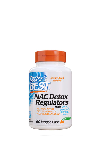 DOCTOR'S BEST NAC Detox Regulators 60 Capsules - Life Pharmacy St Lukes